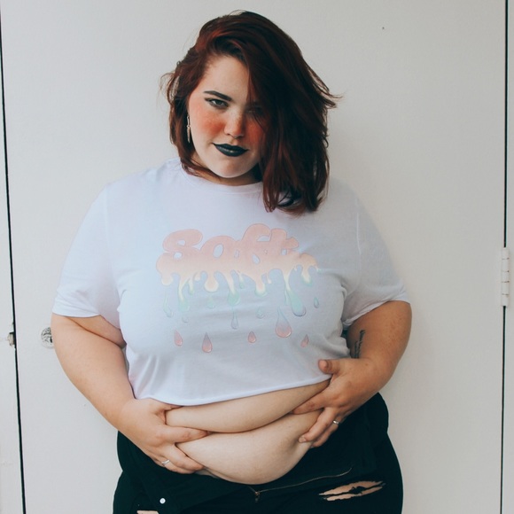 Tops - Fat Mermaids Soft White Tee